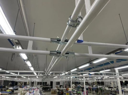 خرید کارگاه آموزشی ذخیره سازی هوشمند SS پوشاک سیستم آویزان صرفه جویی در فضا online manufacture