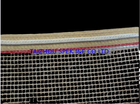 Edge Strengthening PTFE Mesh Conveyor Belts مقاومت در برابر رطوبت مواد شیمیایی آسان