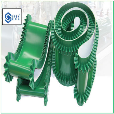 کمربند نقاله سبز PVC /PU با کیفیت بالا برای بسته بندی میوه و انتخاب و جمع آوری ماشین