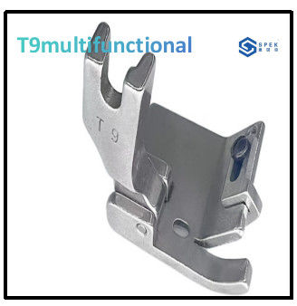 T9 Universal Press Foot رديف رديف قابل تنظیم، رديف و بسته شده رديف سه در يک رديف چند وظيفه