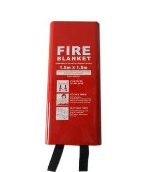 1.5m * 1.5m Glassfiber Fire Blanket پتو آتش نشانی