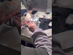 دستگاه خياطي کامپيوتري شده بايد پد ها رو به سوراخ هاي بازو و برش لبه ها متصل کنه