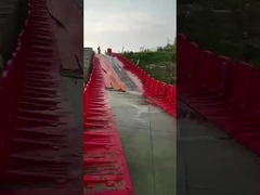 ارتفاع 110 سانتي متر ABS پلاستیک قرمز ضد UV مناسب سیلاب Baffier