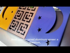 فرنیر آلومینیوم منحنی منحصر به فرد سفارشی برای پروژه های معماری مدرن